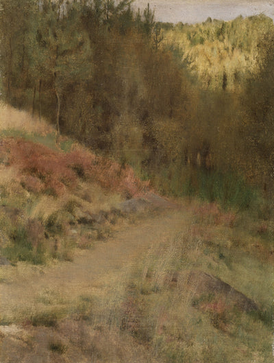Paysage à Fosset - Fernand Khnopff - Alpha Reproduction