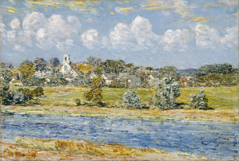 ニュー フィールズ、ニューハンプシャーの風景 - チルド・ハッサム

Source:
Paysage à Newfields, New Hampshire - Childe Hassam