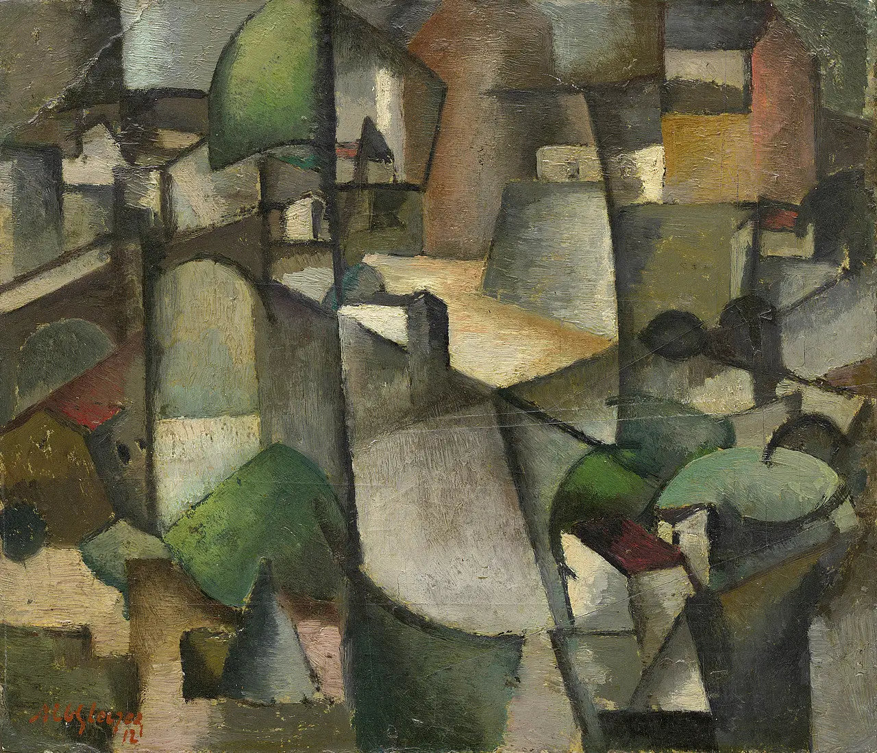 Paysage - Albert Gleizes image 1 tableau peint à l’huile sur toile