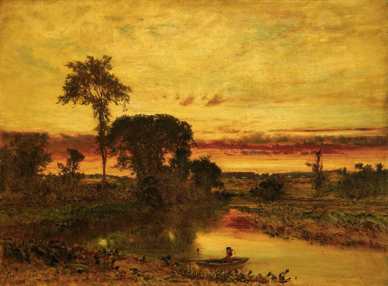 メドフィールドの夕焼けの風景 - ジョージ・イネス

Source:
Paysage au coucher du soleil, Medfield - George Inness