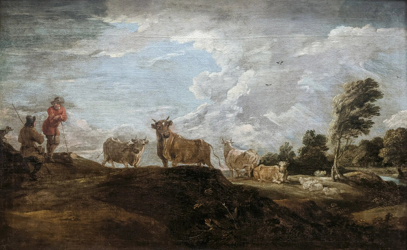 牛を描いた風景画 - デイヴィッド・テニエール・ル・ジュヌ

Source:
Paysage au taureau - David Teniers le Jeune