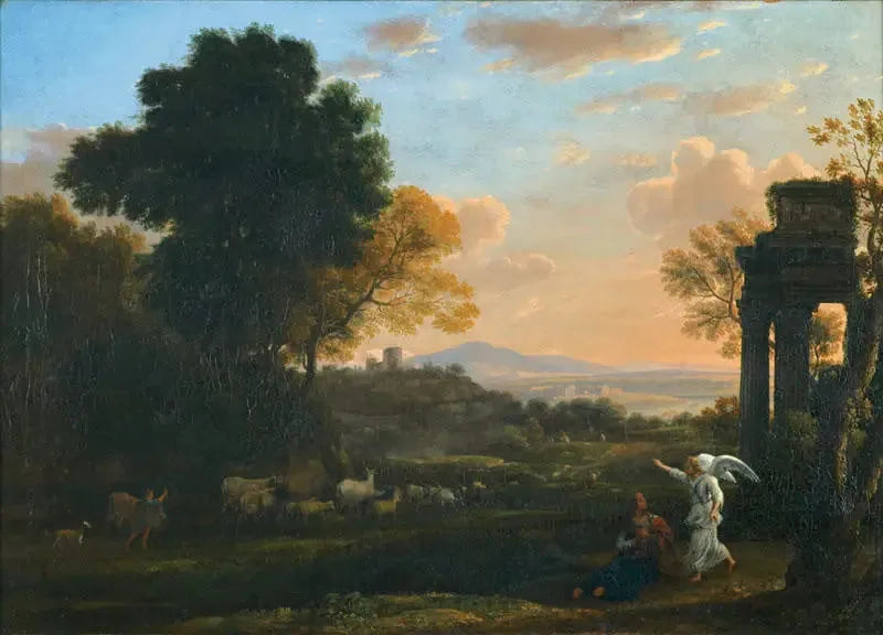 クロード・ロランによるアガルと天使の風景画

Source:
Paysage avec Agar et l'Ange - Claude Lorrain