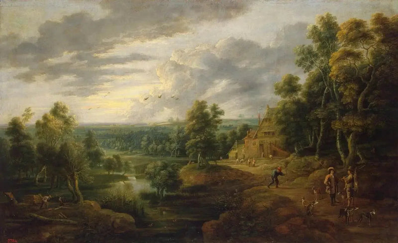 川辺の木と風景 - デイヴィッド・テニエール・ル・ジュヌ

Source:
Paysage avec arbre au bord d'une rivière - David Teniers le Jeune