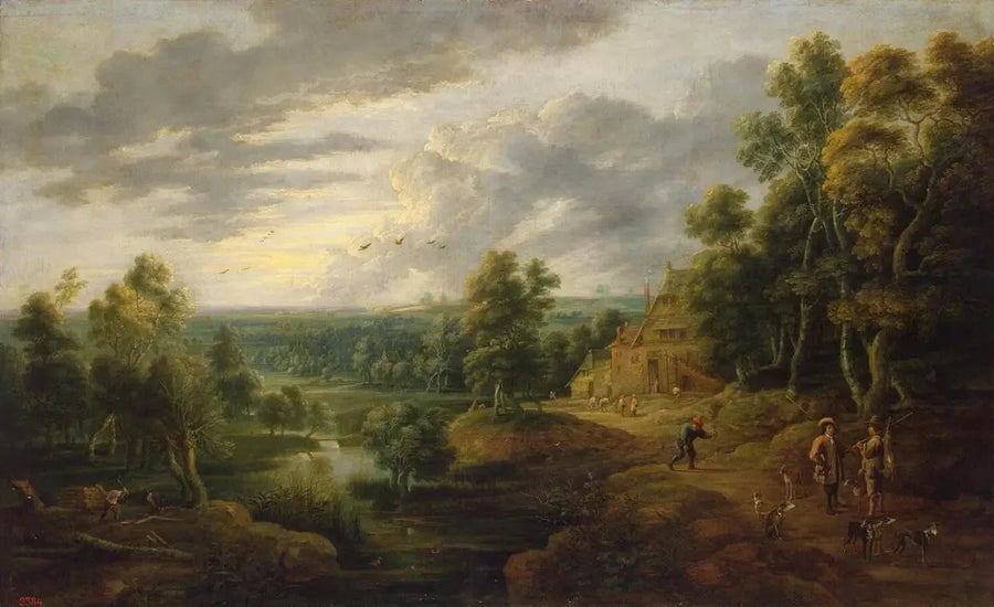 川辺の木と風景 - デイヴィッド・テニエール・ル・ジュヌ

Source:
Paysage avec arbre au bord d'une rivière - David Teniers le Jeune