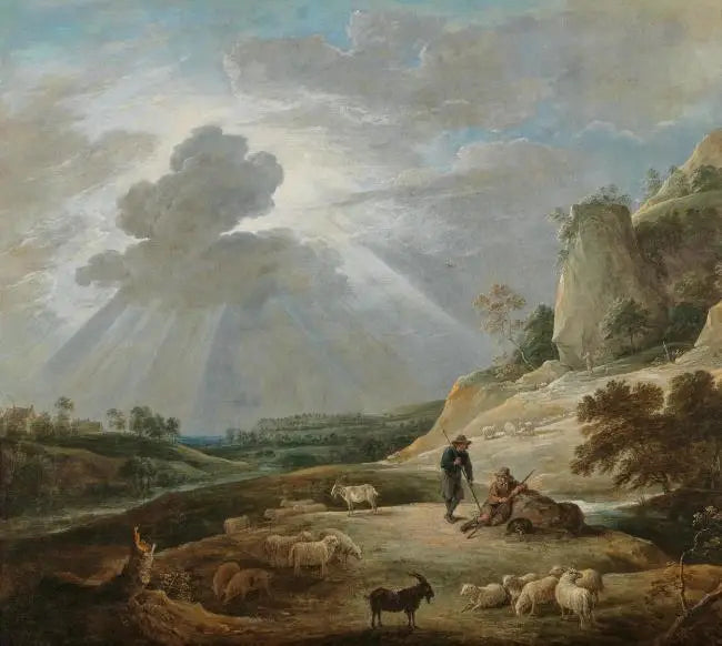 風景と羊飼いと動物 - デイヴィッド・テニエール・ル・ジュヌ

Source:
Paysage avec bergers et animaux - David Teniers le Jeune