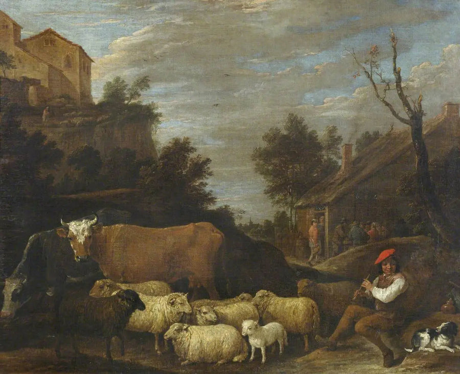 風景と家畜と羊 - デイヴィッド・テニエール・ル・ジュヌ

Source:
Paysage avec bétail et moutons - David Teniers le Jeune