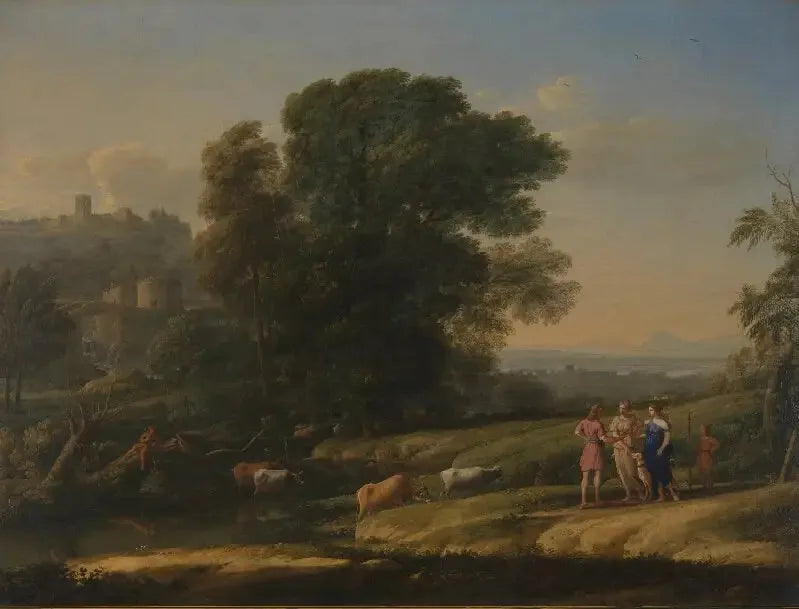 ディオニソスとプロクリスがダイアナによって結ばれる風景 - クロード・ロラン

Source:
Paysage avec Céphale et Procris réunis par Diane - Claude Lorrain