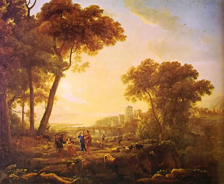 音楽を奏でる羊飼いたちの風景 - クロード・ロラン

Source:
Paysage avec des bergers musiciens - Claude Lorrain
