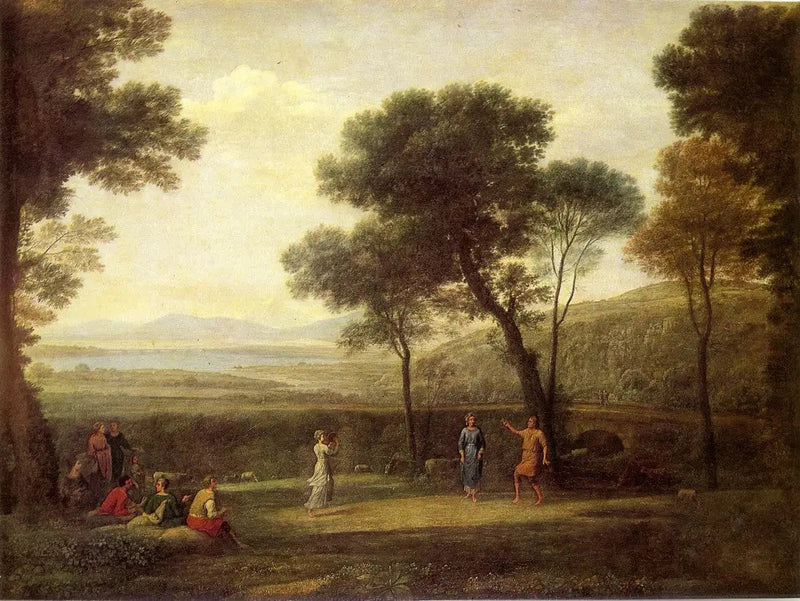 踊る人々のいる風景 - クロード・ロラン

Source:
Paysage avec des figures dansantes - Claude Lorrain