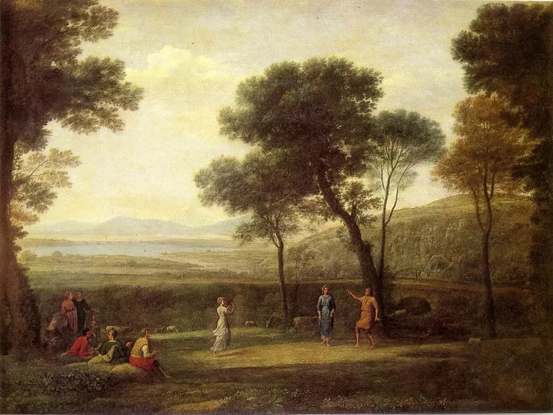 踊る人々のいる風景 - クロード・ロラン

Source:
Paysage avec des figures dansantes - Claude Lorrain
