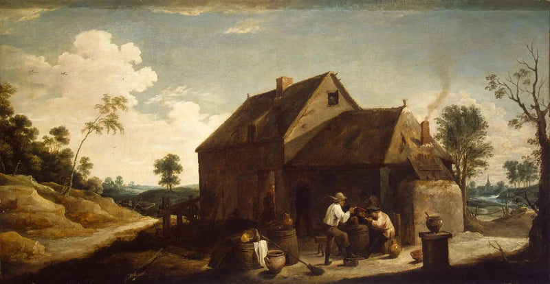 農民たちが宿屋の前にいる風景 - デイヴィッド・テニエール・ジュニア

Source:
Paysage avec des paysans devant une auberge - David Teniers le Jeune