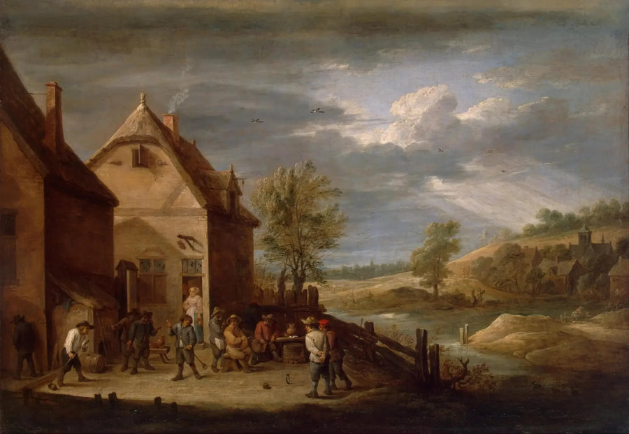 農民がボウリングをしている風景 - デイヴィッド・テニエール・ジュニア

Source:
Paysage avec des paysans jouant aux quilles - David Teniers le Jeune