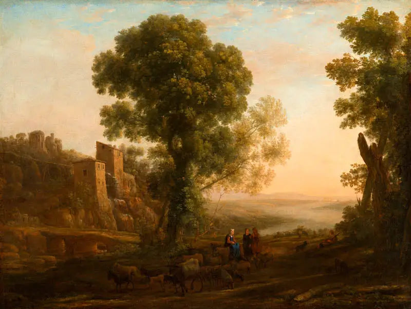 農民が群れを連れて帰る風景 - クロード・ロラン

Source:
Paysage avec des paysans revenant avec leurs troupeaux - Claude Lorrain