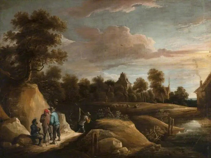 農民が道を歩く風景画 - デイヴィッド・テニエール・ジュニア

Source:
Paysage avec des paysans sur un chemin - David Teniers le Jeune