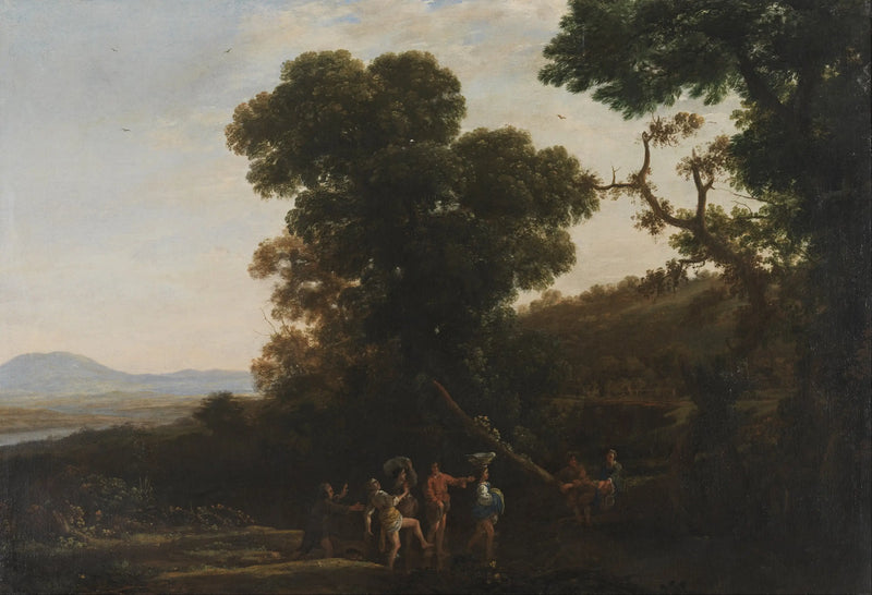 クロード・ロランによる人物が小川で水遊びをしている風景画

Source:
Paysage avec des personnages pataugeant dans un ruisseau - Claude Lorrain