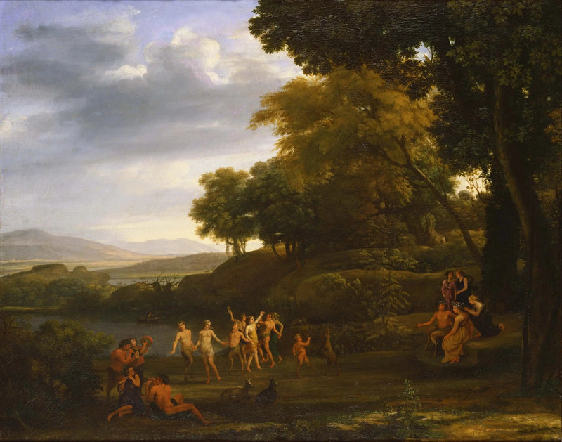踊るサテュロスとニンフの風景 - クロード・ロラン

Source:
Paysage avec des satyres et des nymphes dansants - Claude Lorrain