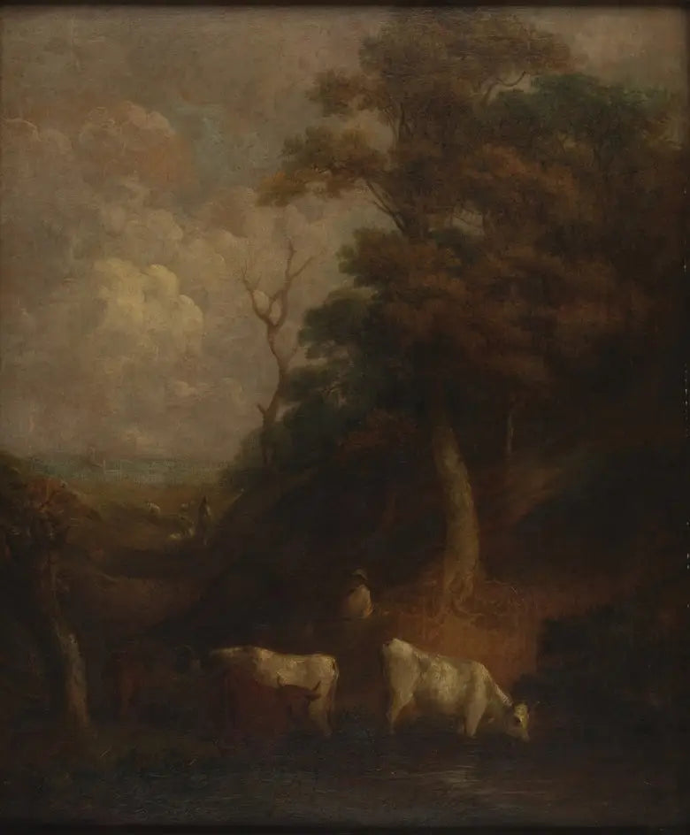 牧草地と池の風景 - トーマス・ゲインズバラ

Source:
Paysage avec du bétail et un étang - Thomas Gainsborough