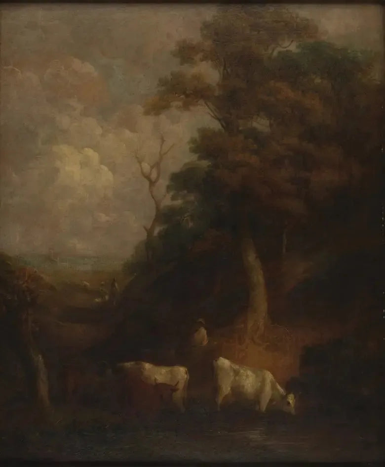 牧草地と池の風景 - トーマス・ゲインズバラ

Source:
Paysage avec du bétail et un étang - Thomas Gainsborough