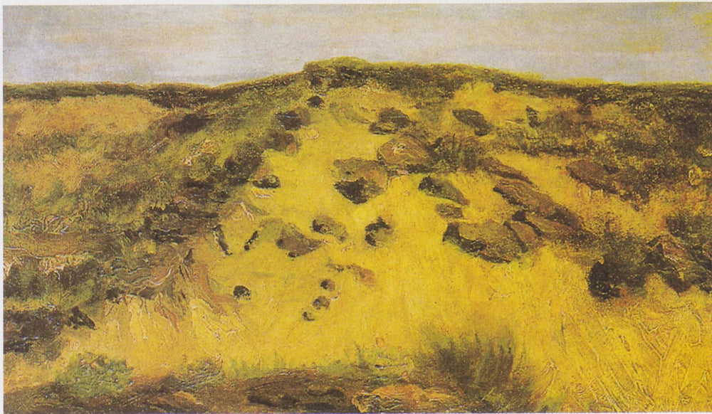Paysage avec dune - Vincent van Gogh image 1 reproduction de peinture à l’huile