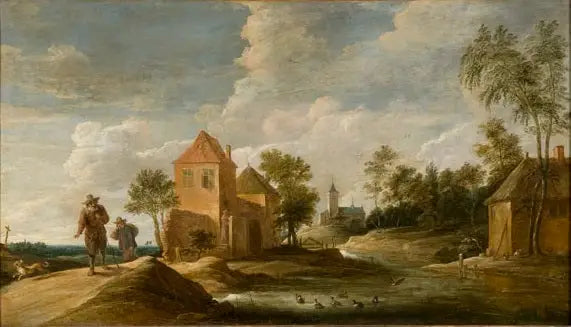 教会と川の風景画 - ダビッド・テニエール・ル・ジュヌ

Source:
paysage avec église + rivière - David Teniers le Jeune