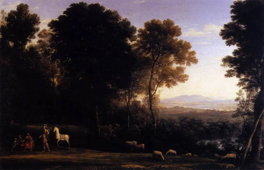エルミニアと老人とその息子たちとの会話の風景 - クロード・ロラン

Source:
Paysage avec Erminia en conversation avec le vieil homme et ses fils - Claude Lorrain
