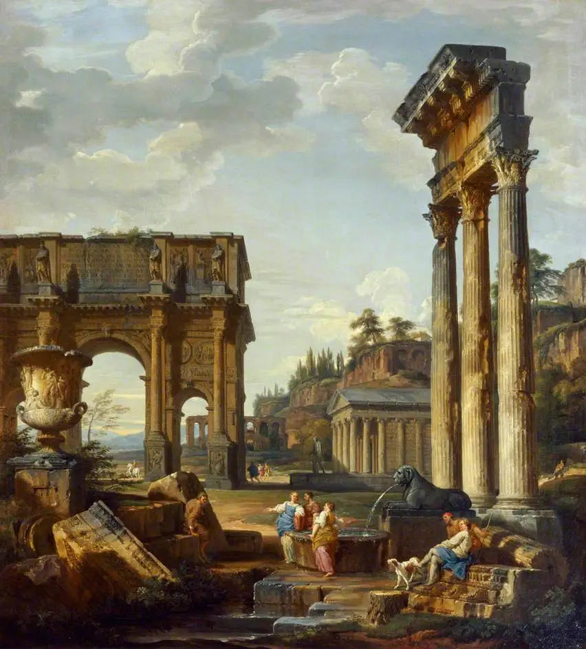 コンスタンティヌスの弓と風景 - ジョヴァンニ・パオロ・パニーニ

Source:
Paysage avec l'Arc de Constantin - Giovanni Paolo Panini