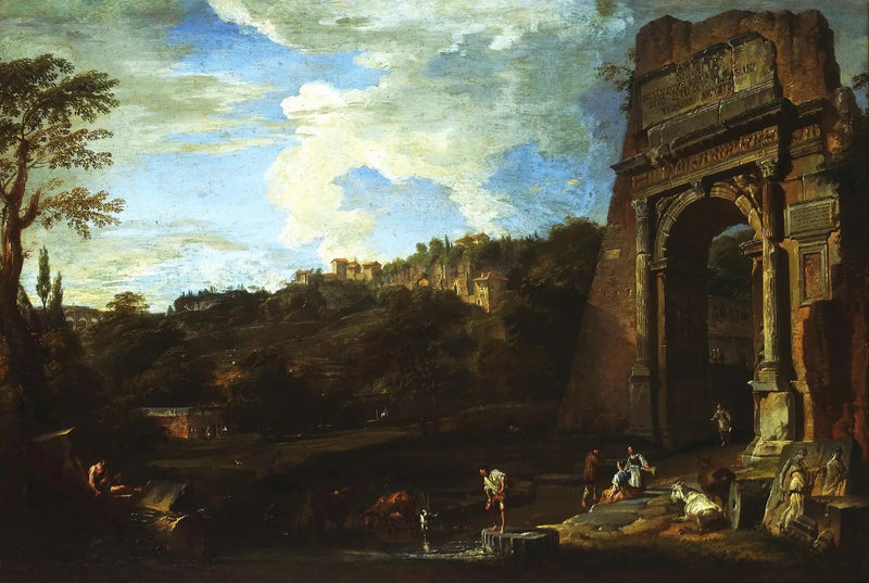 ティトゥスの弓の風景 - ジョバンニ・パオロ・パニーニ

Source:
Paysage avec l'arc de Titus - Giovanni Paolo Panini