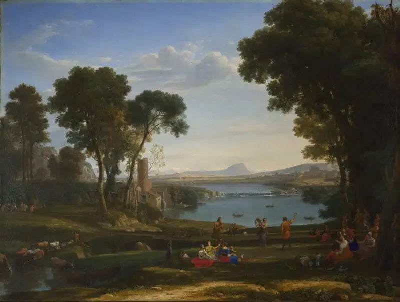 イサクとレベッカの結婚の風景 - クロード・ロラン

Source:
Paysage avec le mariage d'Isaac et Rebecca - Claude Lorrain