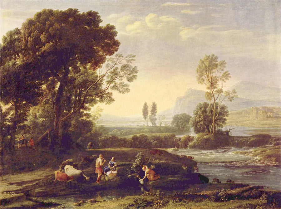 エジプト逃避中の休憩を伴う風景 - クロード・ロラン

Source:
Paysage avec le repos pendant la fuite en Egypte - Claude Lorrain