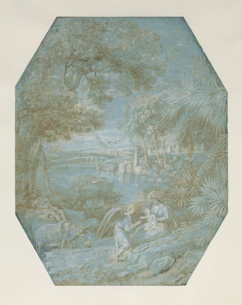 エジプト逃避中の休息を描いた風景画 - クロード・ロラン

Source:
Paysage avec le repos pendant la fuite en Égypte - Claude Lorrain