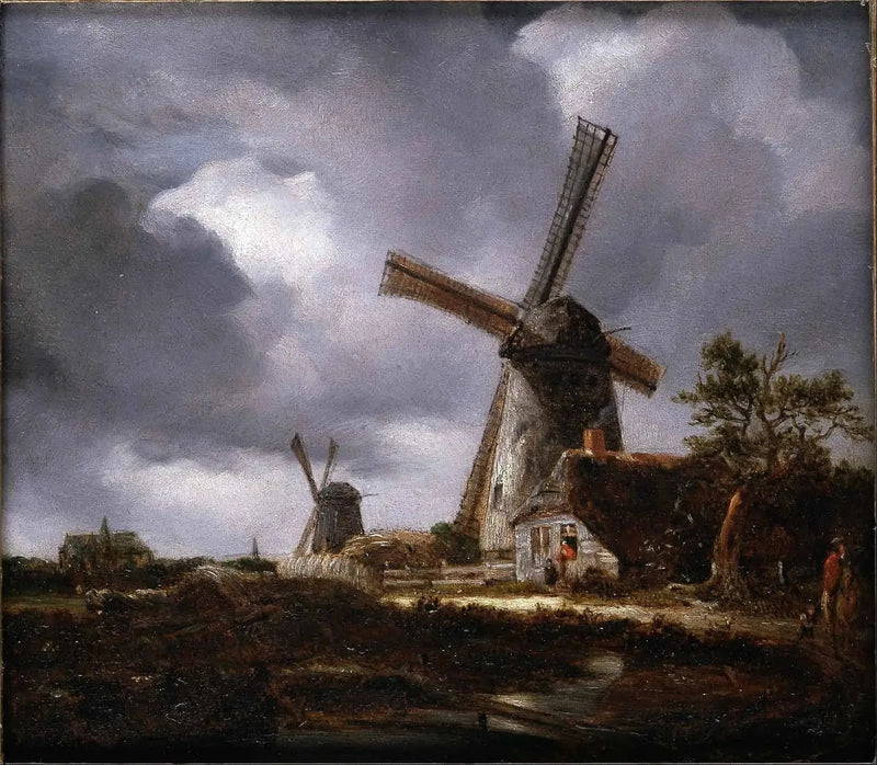 ハーグ近くの風車の風景、ヤコブ・ファン・ルイザールによる - ジョン・コンスタブル

Source:
Paysage avec moulins à vent près de Haarlem, d'après Jacob van Ruisdael - John Constable