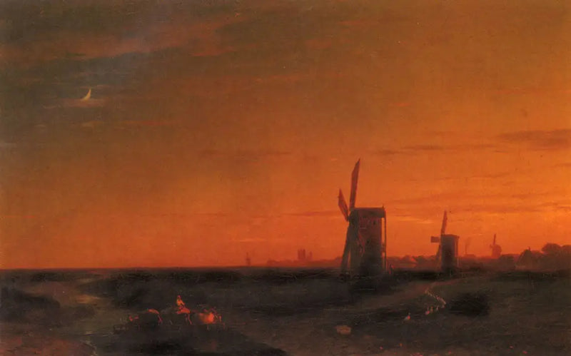 風景と風車 - イワン・アイヴァゾフスキー

Source:
paysage avec moulins - Ivan Aïvazovski