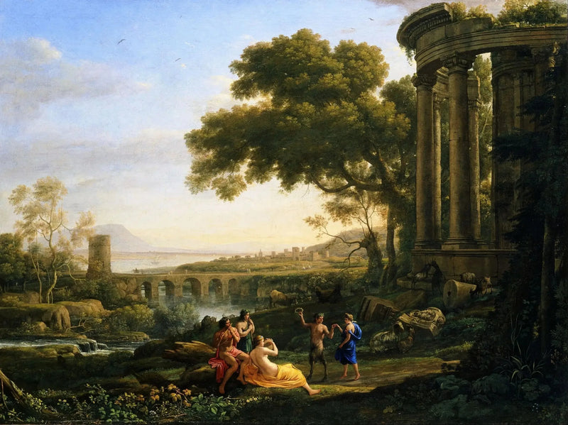 踊るニンフとサテュロスの風景 - クロード・ロラン

Source:
Paysage avec nymphe et satyre dansant - Claude Lorrain