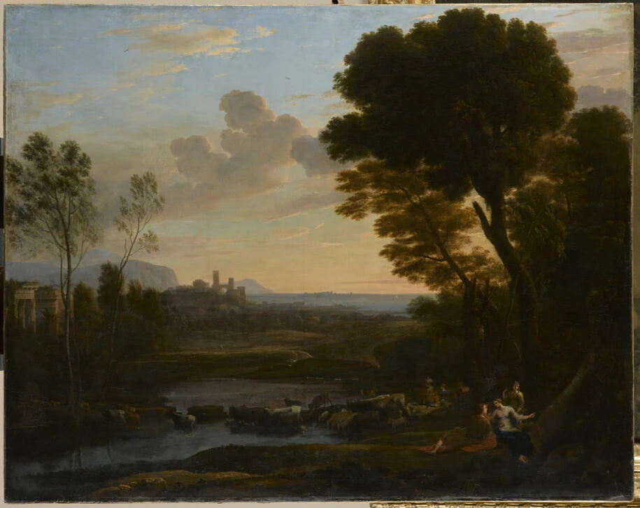 Paysage avec Pâris et Œnone - Claude Gellée