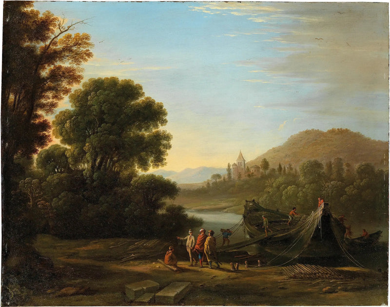 木材を積む人物の風景 - クロード・ロラン

Source:
Paysage avec personnages chargeant du bois sur un bateau - Claude Lorrain