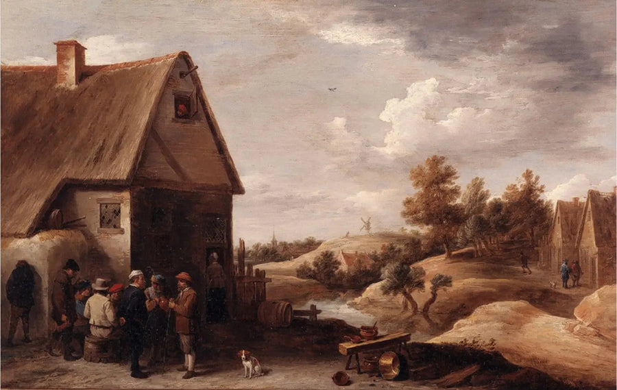 麦わら屋根の家の前の人物がいる風景画 - デイヴィッド・テニエール・ル・ジュヌ

Source:
Paysage avec personnages devant une maison au toit de paille - David Teniers le Jeune