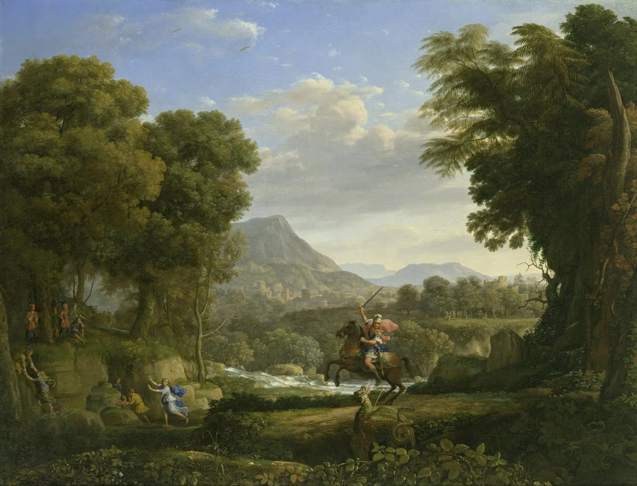 サン・ジョルジュと竜の風景画 - クロード・ロラン

Source:
Paysage avec Saint Georges et le Dragon - Claude Lorrain