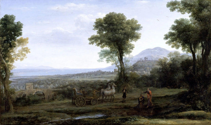 クロード・ロランによる聖フィリップが eunuch を洗礼する風景画

Source:
Paysage avec saint Philippe baptisant l'eunuque - Claude Lorrain