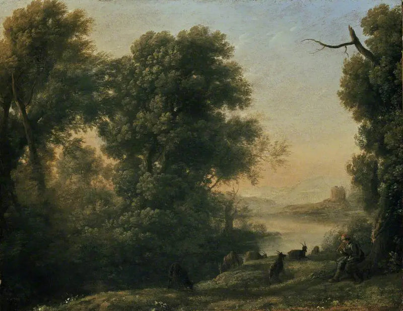 クロード・ロランによる羊飼いの風景

Source:
Paysage avec un chevrier - Claude Lorrain