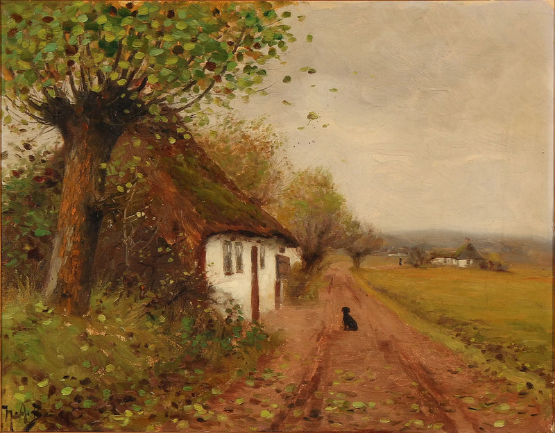 田舎の道路で待つ犬の風景 - H. A. ブレンデキルデ

Source:
Paysage avec un chien attendant sur une route de campagne - H. A. Brendekilde