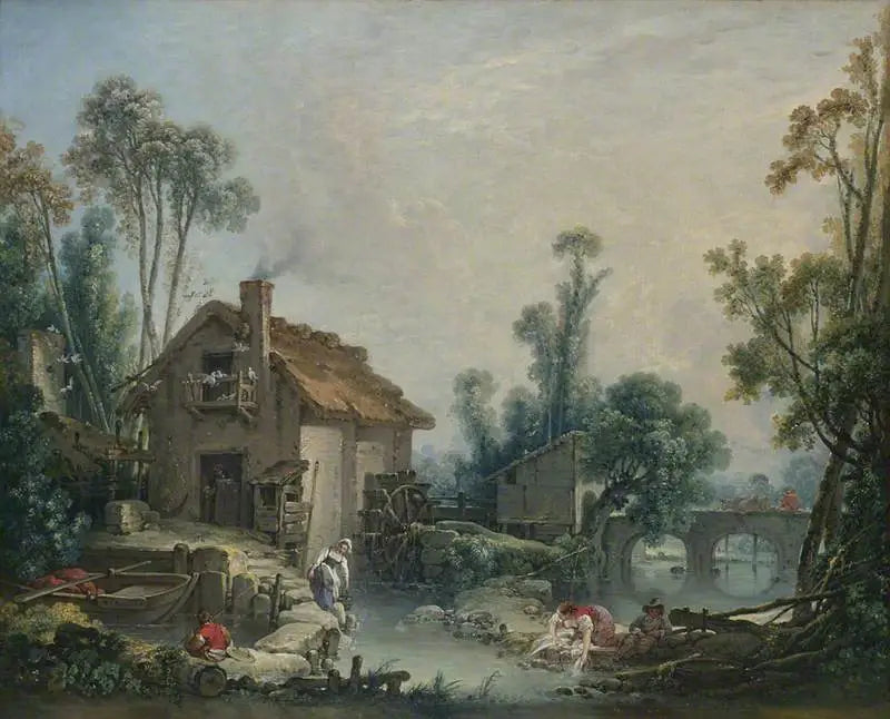 水車の風景 - フランソワ・ブーシェ

Source:
Paysage avec un moulin à eau - François Boucher