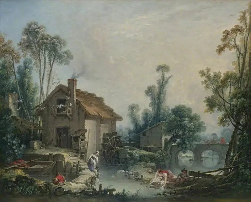 水車の風景 - フランソワ・ブーシェ

Source:
Paysage avec un moulin à eau - François Boucher