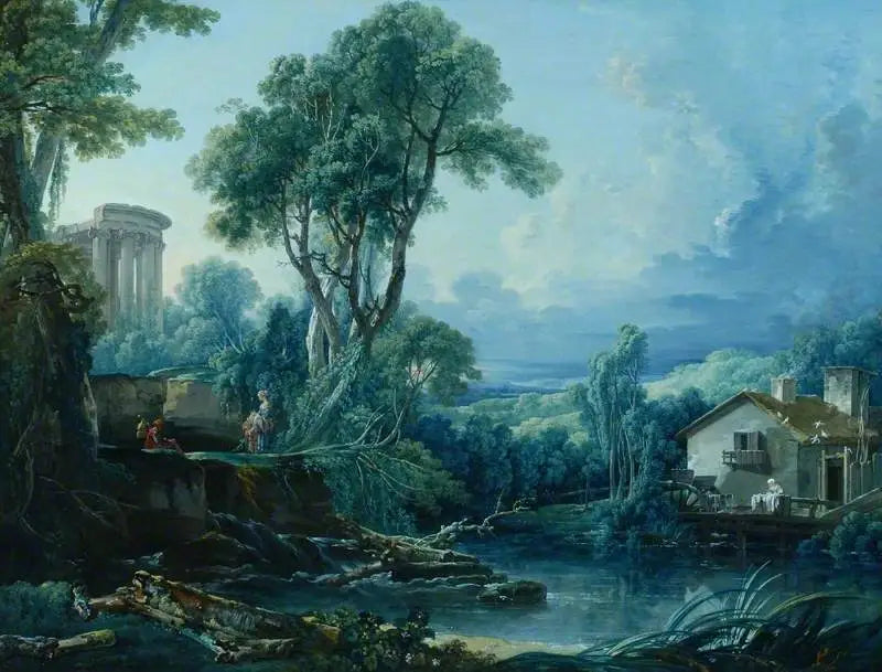 水車の風景 - フランソワ・ブーシェ

Source:
Paysage avec un moulin à eau - François Boucher