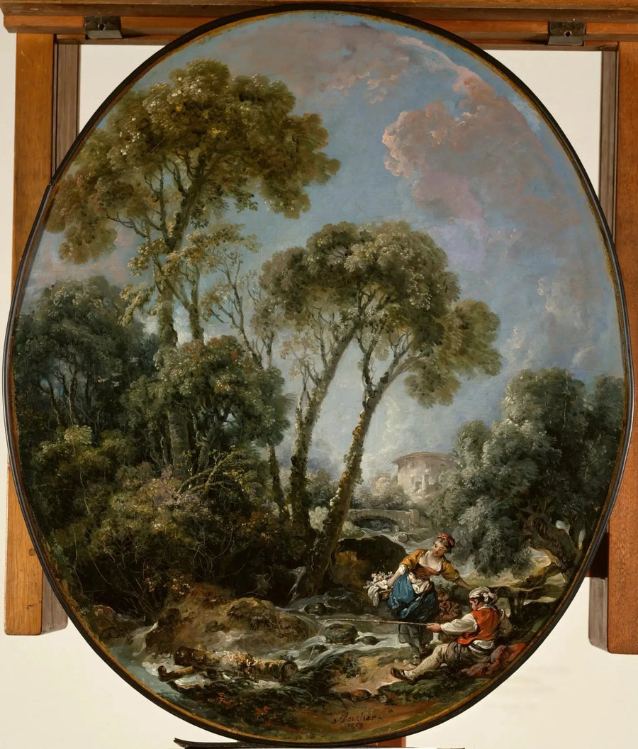 漁師と若い女性の風景 - フランソワ・ブーシェ

Source:
Paysage avec un pêcheur et une jeune femme - François Boucher
