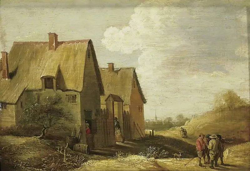農場と人物の風景 - デイヴィッド・テニエール・ル・ジュヌ

Source:
Paysage avec une ferme et des personnages - David Teniers le Jeune