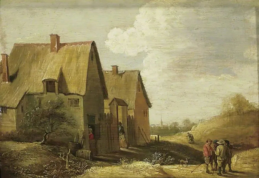 農場と人物の風景 - デイヴィッド・テニエール・ル・ジュヌ

Source:
Paysage avec une ferme et des personnages - David Teniers le Jeune
