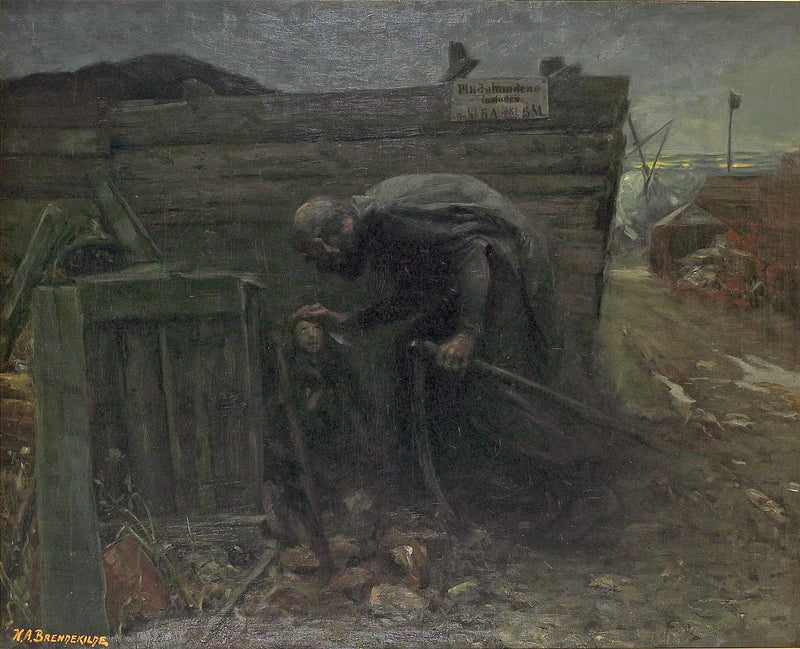 夜の貧しい少女の風景 - H. A. Brendekilde

Source:
Paysage avec une pauvre fille la nuit. - H. A. Brendekilde