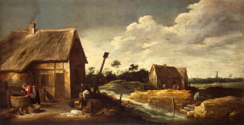 井戸端で召使いと風景 - ダビッド・テニエール・ジュニア

Source:
Paysage avec une servante au puits - David Teniers le Jeune
