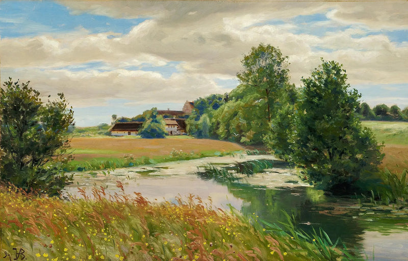 教会のそばの川辺の夏の風景 - H. A. Brendekilde

Source:
Paysage d'été au bord d'une rivière près d'une église. - H. A. Brendekilde