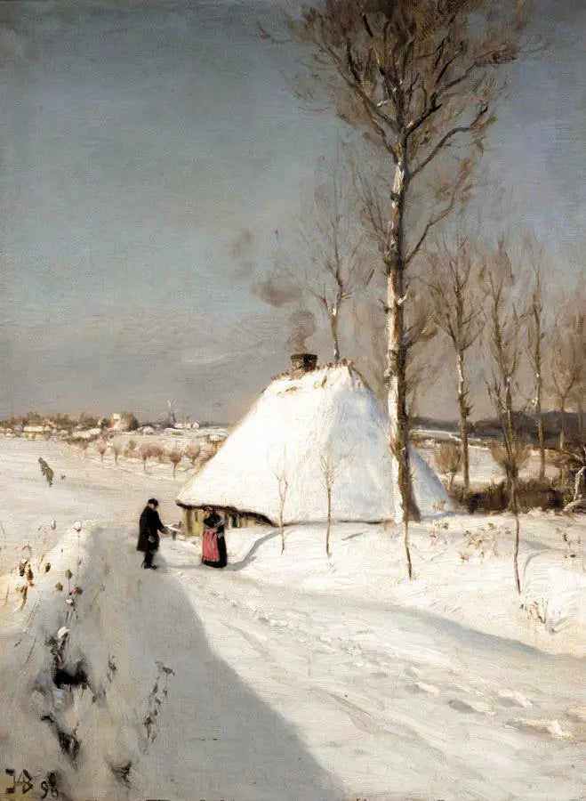 冬の風景 - H. A. Brendekilde

Source:
Paysage d'hiver. - H. A. Brendekilde
